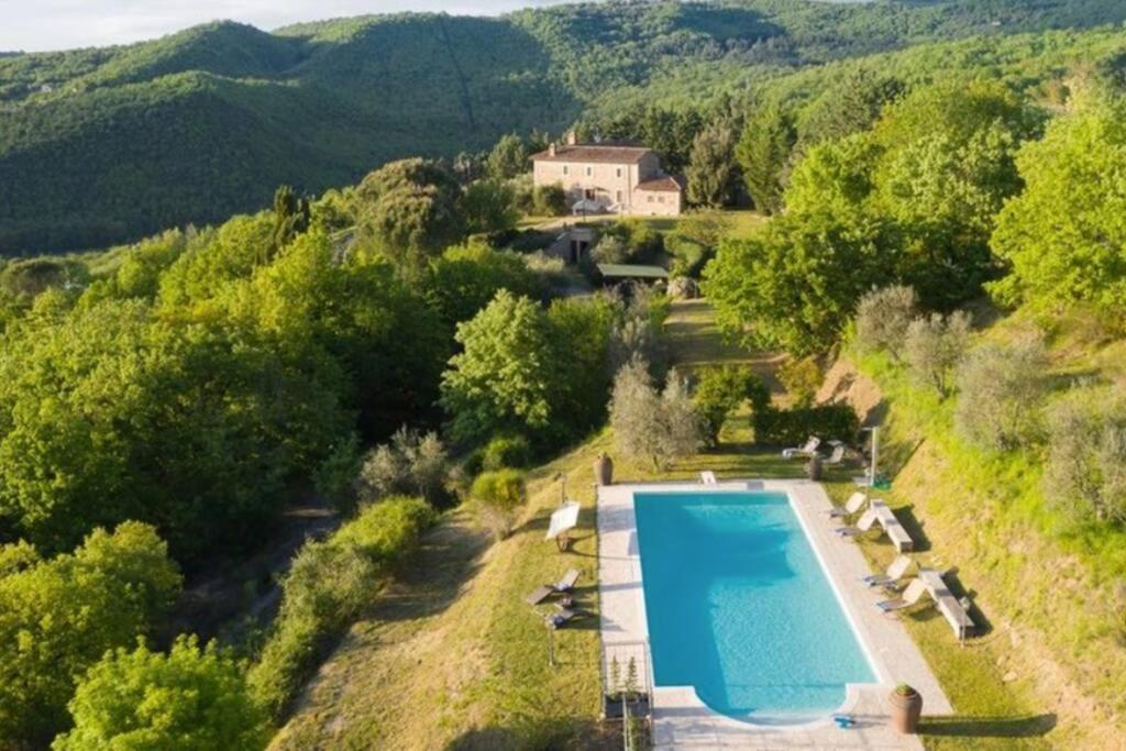 Exclusive Villa Parrano - Countryside With Pool Exterior foto